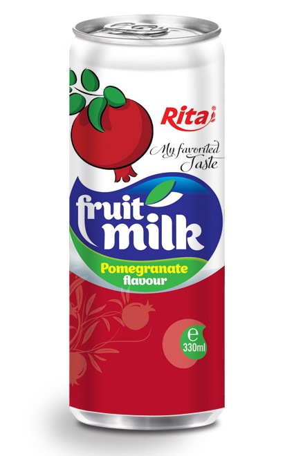 pomegranate flovour milk